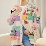 Sewing Lover - Personalized Sewing Cardigan Sweater