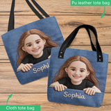 Any Photo - Personalized Kid Tote Bag