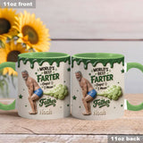 Best Farter Ever - Personalized Father Accent Mug & Coaster