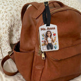Custom Portrait Teacher - Personalized Teacher Luggage Tag