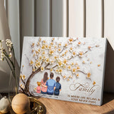Family Is Forever - Personalized Family Canvas And Poster