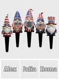 Happy Independence Day - Personalized Independence Day/ 4th of July Acrylic Garden Sign