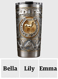Love Horses - Personalized Horse Tumbler