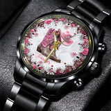 Cowgirl Boots - Personalized Cowgirl Hand Watch