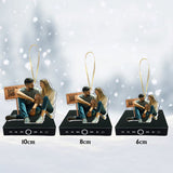 A Few Words for You - Personalized Couple Music Ornament