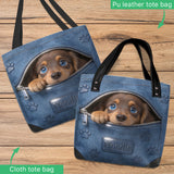 Custom Any Photo - Personalized Dog Tote Bag