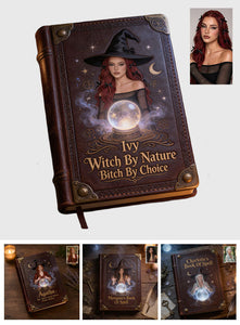 Book Of Spell - Personalized Witch Leather Journal
