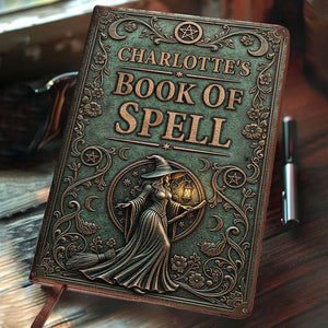 The Spellbook - Personalized Witch Leather Journal