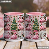 Love Flamingo - Personalized Flamingo Accent Mug