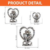 Couple Gift Idea - Personalized Couple Custom Shaped Acrylic Plaque