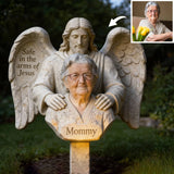 Safe In The Arms Of Jesus - Personalized Memorial Acrylic Garden Sign/ Acrylic Plaque Sign