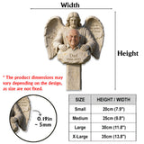 Safe In The Arms Of Jesus - Personalized Memorial Acrylic Garden Sign/ Acrylic Plaque Sign