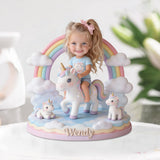 Custom Any Photo Perfect Gift For Kids - Personalized Kid Custom Shaped Acrylic Plaque