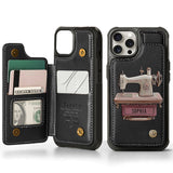 Sewing Machine - Personalized Sewing Wallet Phone Case
