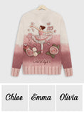 Ballet Is My Love - Personalized Ballet Cardigan Sweater