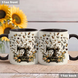 Sewing Is My Therapy - Personalized Sewing Accent Mug