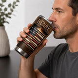 Baseball Is My Therapy - Personalized Baseball Tumbler