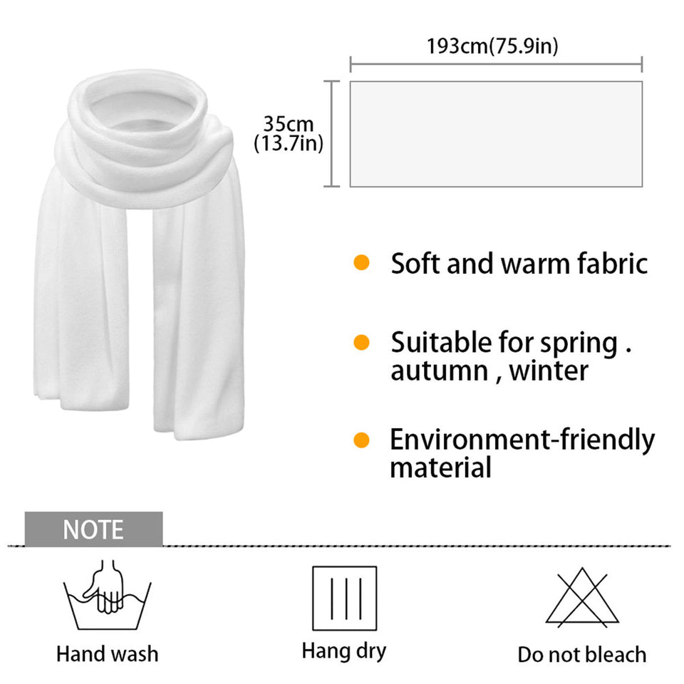 Winter Gifts For Loved Ones - Personalized Family Knitted Scarf