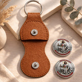 A Man Of God - Personalized Christian Pocket Coin Keychain