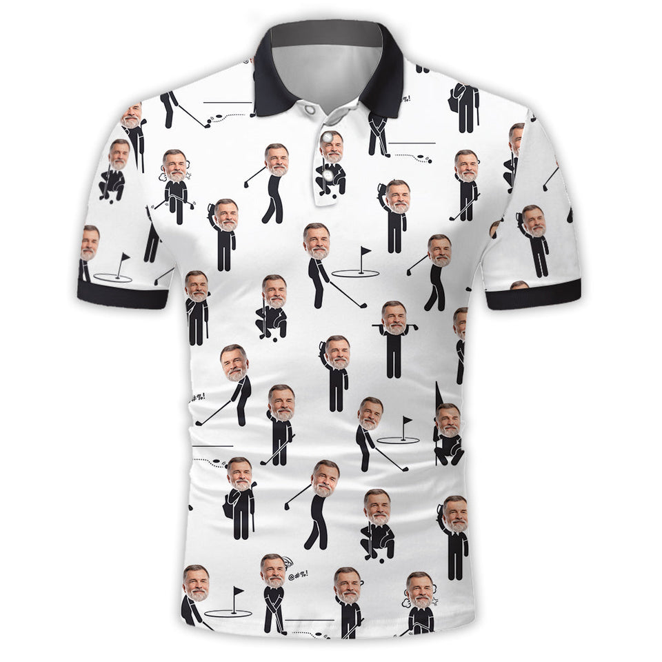 Love Being A Golfer - Personalized Golf Polo Shirt