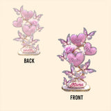 My Sweethearts Gift For Mom, Grandma - Personalized Mother Custom Shaped Acrylic Plaque