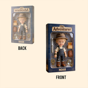 The Adventure - Personalized Kid Custom Shaped Acrylic Plaque