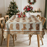 Love Dachshund - Personalized Dachshund Table Cloth Cover