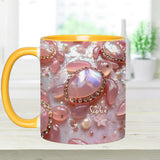 Pink Turtle - Personalized Turtle Accent Mug