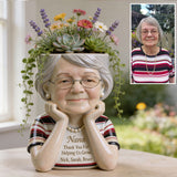 Thank You For Helping Me Grow - Personalized Mother Acrylic Pot