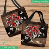 Beautiful Roses Gift For Mom, Grandma,... - Personalized Mother Tote Bag