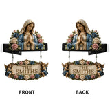 Belive - Personalized Christian Wooden Wall Mount Sign
