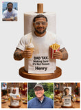 Dad Tax - Personalized Father Paper Towel Stand