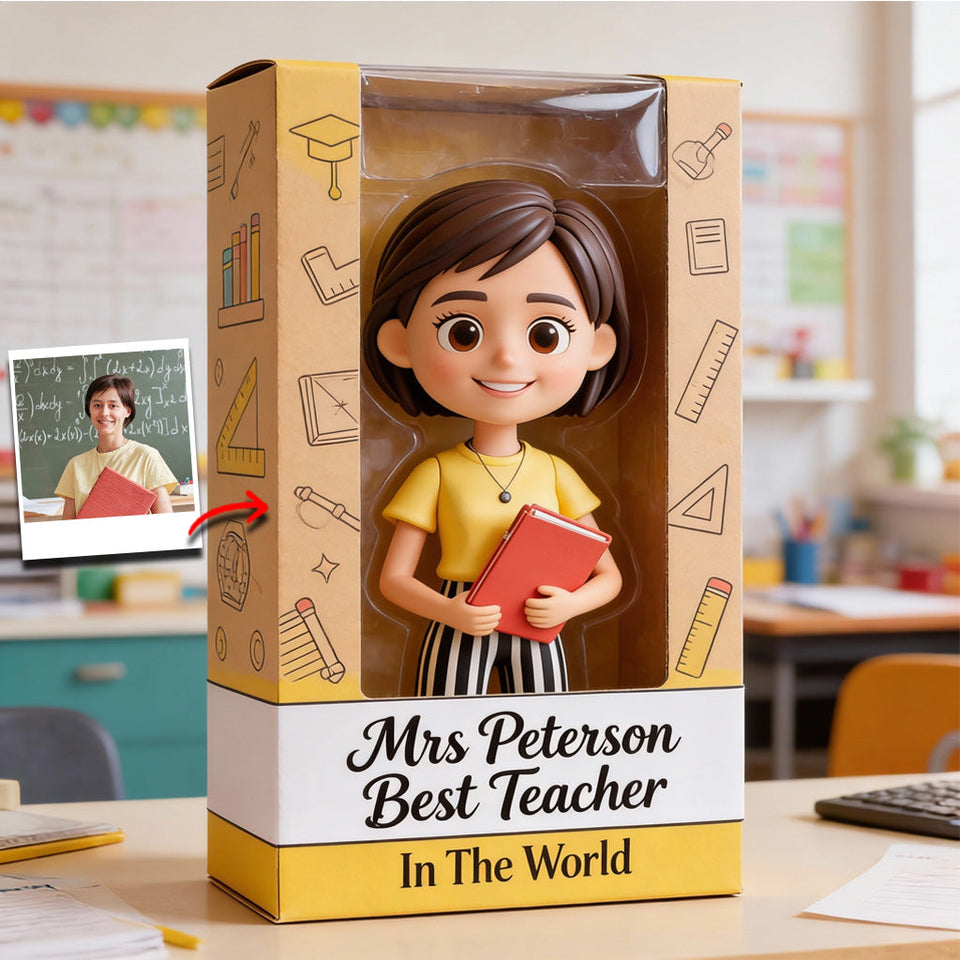 Teacher Gifts - Personalized Teacher Custom Shaped Acrylic Plaque