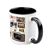Match Box Style Gift for Couple Bestie - Personalized Couple Accent Mug