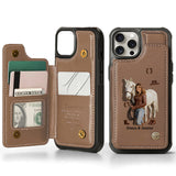 Horse Girl - Personalized Horse Wallet Phone Case