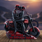 I'm Your No Returns Or Refunds - Personalized Biker Custom Shaped Acrylic Plaque
