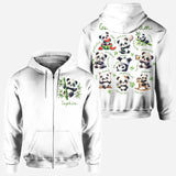 God Says I Am - Personalized Panda Lover All Over Shirt