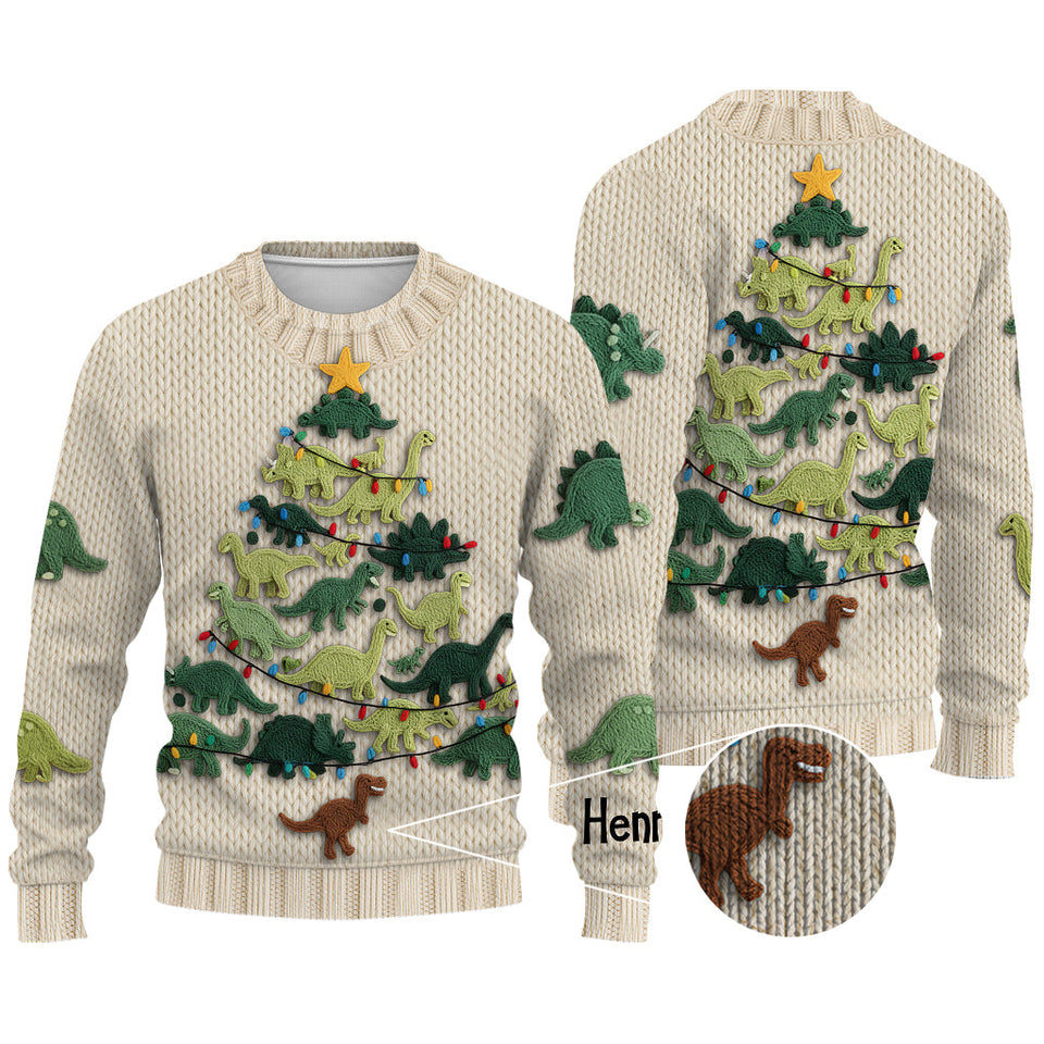 Amazing Christmas Perfect Gift For Kids - Personalized Kid Ugly Sweater