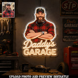 Man’s Signature Sign - Personalized Father LED Light Acrylic Sign