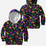 Dinosaur Suitable for Kids to Go Out with Outdoor - Personalized Kid All Over Shirt