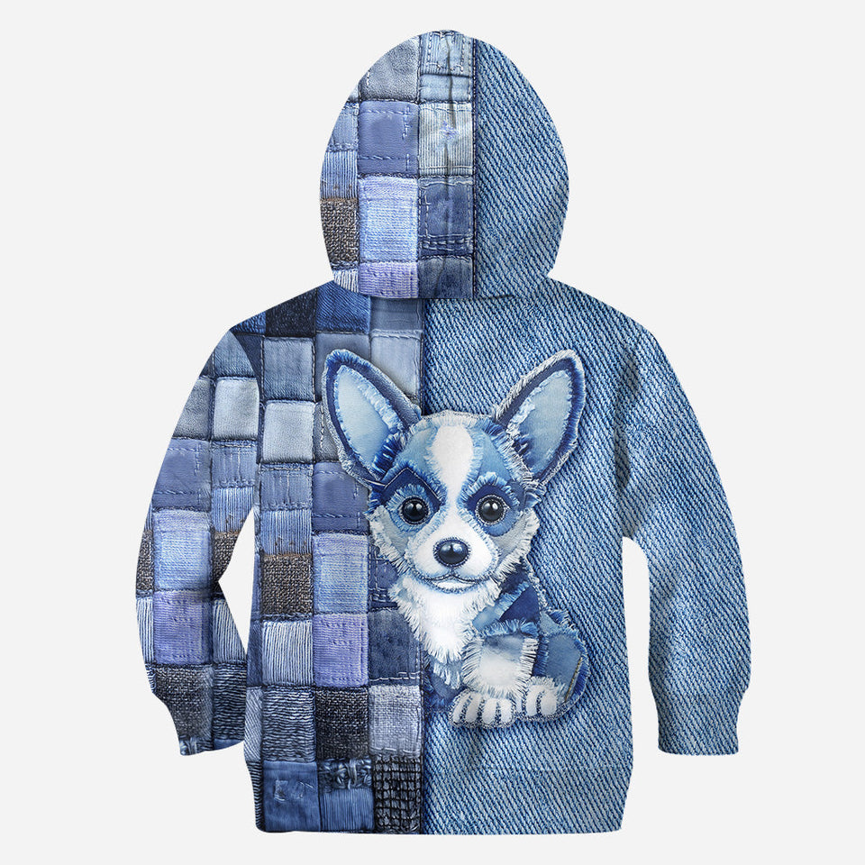 Love Pembroke Welsh Corgi - Personalized Dog All Over Shirt
