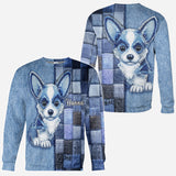 Love Pembroke Welsh Corgi - Personalized Dog All Over Shirt