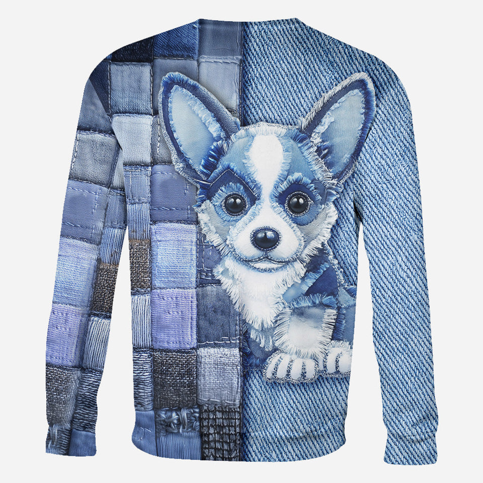 Love Pembroke Welsh Corgi - Personalized Dog All Over Shirt
