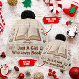 Reading Makes Me Happy - Personalized Book Beanie Hat