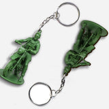 Funny Gift For Soldiers - Personalized Veteran Keychain