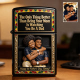 The Blackfather - Personalized African American Lighter
