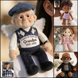 Always By Your Side - Personalized Memorial Plush Brooch