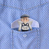 Always By Your Side - Personalized Memorial Plush Brooch