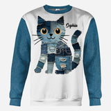 Just A Girl Who Loves Cat - Personalized Cat All Over Shirt