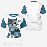 Just A Girl Who Loves Cat - Personalized Cat All Over Shirt